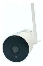 Cámara De Seguridad Wifi Ip Exterior Pronext 2mpx Micrófono Color Blanco