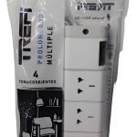 Zapatilla Prolongador 4 Tomacorrientes 2,5mts Trefi