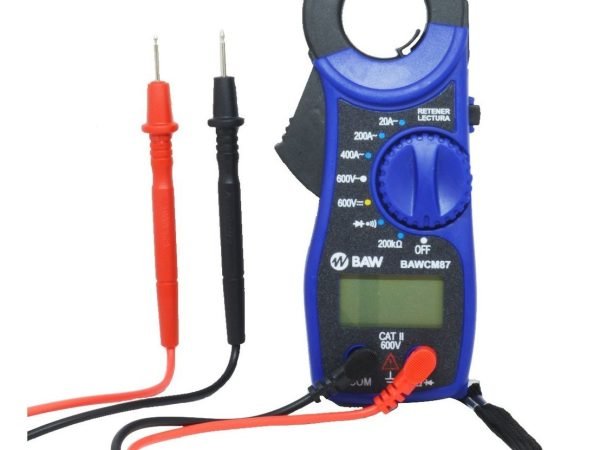 Pinza Volt-amperométrica Digital Baw Mt87 400a