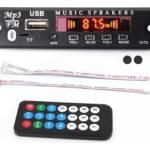 Módulo Mp3 Usb/sd/fm/aux C/ Bluetooth Con Control Remoto