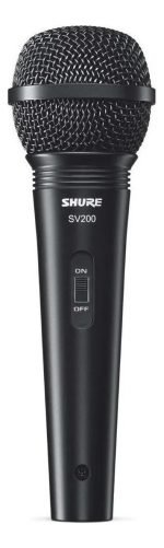 Micrófono Dinámico Shure Sv200 Cardioide Con Cable Color Negro - Image 3
