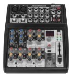 Mixer Moon 6 Canales Mc606beta Con Efectos
