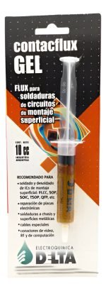 6 Contacflux Gel Flux Para Soldaduras Jeringa 10cc - Delta - Image 2