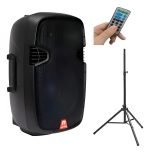 Bafle 15 Potenciado 600w Usb Bt Tripode Audiosonic As15480