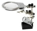 Soporte Plaqueta Con Lupa Y Luz Led + Apoya Soldador - Image 2
