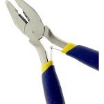 Mini Pinza Punta Plana Larga 125mm Para Electronica Megalite