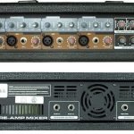 Mezcladora Dj Moon M410 Con Amplificador 4 Canales