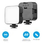 Soporte Estabilizador Para Celular Camara Luz Led Microfono - Image 5