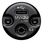 Interfaz De Audio Shure Mvx2u 1 Canal Portátil Color Negro - Image 4