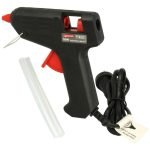 Pistola De Silicona Encoladora 60w Color Negro Tacsa