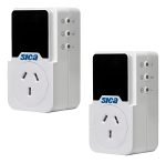 Pack X 2 Protectores De Tensión Digital Sica Color Blanco