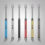 Chispero Eléctrico Recargable Usb C Encendedor Colores - Image 6