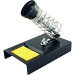 Soporte De Soldador Zurich Sy-10 Con Base De Metal Y Esponja