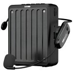 Micrófono Vincha Moon Con Parlante Inalambrico Recargable