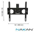 Soporte Nakan Spl-780 E Pared Tv / Led De 32 A 65 Negro Ref - Image 6