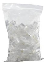 Fichas Rj45 Cat 5e Para Utp Crimpear Cable Red Ethernet X100