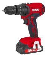 Taladro Atornillador Percutor 20v Omaha Con Bateria Cargador - Image 2