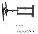 Soporte Nakan Spl-780 E Pared Tv / Led De 32 A 65 Negro Ref - Image 5