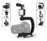 Soporte Estabilizador Para Celular Camara Luz Led Microfono - Image 7
