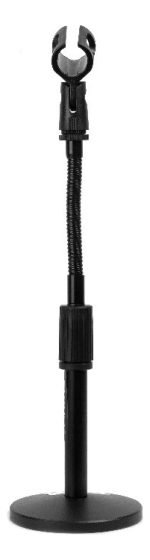 Pie De Microfono De Mesa Flexible Acero Moon - Image 3