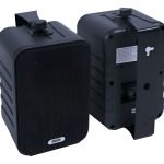 Par De Bafles De 4 Plastico Pasivos Moon Negros