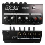 Consola Mixer 4 Canales Sonido Audio Moon Mdj400