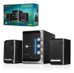 Home Theater 2.1 Noga Net S2176 50 Watts Pc Tv Dvd Negro