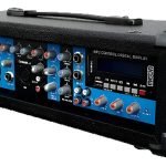 Consola Sonido Potenciada Moon M4250up Mixer Usb 250w Rms