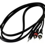 Cable Rockcable Warwick Rcl 20904 D4 Mini Plug St A 2 Rca 3m