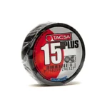 CINTA AISLADORA negra 19mm x 0,15mm x 10mts TACSA