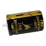 Capacitor Electrolítico 470 µF 200V Radial Blindado – 105°C (22 x 35 mm)