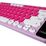 Teclado Noga Receptor Usb Bluetooth C/soporte Celu