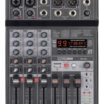 Mixer 4 Canales Con Interfaz Usb Bt Moon Audiopro