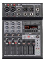 Mixer 4 Canales Con Interfaz Usb Bt Moon Audiopro
