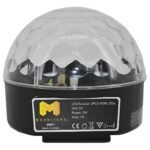 Efecto Esfera Audioritmica Led Moon Mb01 Fiesta 3w