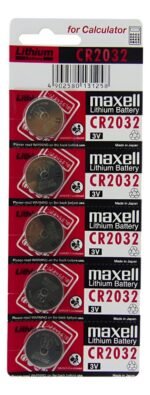 Blister De 5 Pilas 2032 3v Maxell Litio X 5 - Image 3