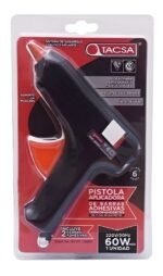 Pistola De Silicona Encoladora 60w Color Negro Tac - Image 2