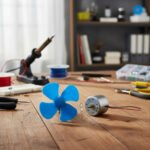 Generador De Energia Eolica Arduino 3v Helice + Motor E106 - Image 3