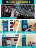 Pinza Amperometrica Capacimetro True Rms Temp Pros - Image 4