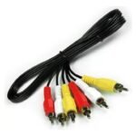 Cable 3 Rca A 3 Rca - 3 Metros