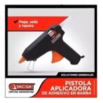 Pistola De Silicona Encoladora 60w Color Negro Tac - Image 3