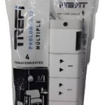 Zapatilla Prolongador 4 Tomacorrientes 1,5mts Tref