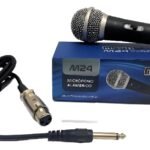 Microfono Alambrico Moon + Cable De 3mts M24