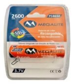 Pila Batería 18650 Recargable 3.7v 2600mah Lintern