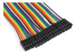 Pack 40 Cables Hembra Hembra 20cm Dupont Protoboard Arduino