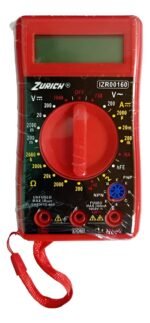 Tester Digital Zurich Zr 160 Multimetro C/ Buzzer