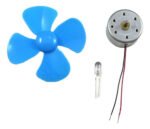 Generador De Energia Eolica Arduino 3v Helice + Motor E106