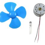 Generador De Energia Eolica Arduino 3v Helice + Motor E106