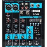 Consola De Sonido Audio Mixer Usb Bluetooth Moon M