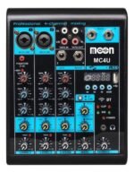 Consola De Sonido Audio Mixer Usb Bluetooth Moon M